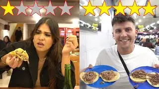 Пары пробуют лучшие и худшие тако в Мехико! Где самые дорогие тако?
