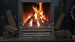 Relax, traditional Irish peat / turf fire
