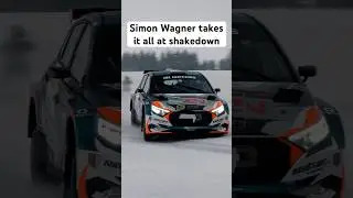 Simon Wagner goes flat-out at J&auml;nnerrallye Shakedown 2025 #rally #rallye #fun