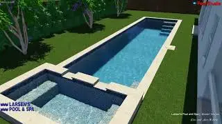 Walter Project - Lap pool and Raised Spa