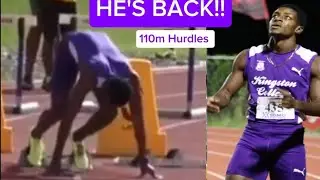 One Of jamaica Best is BACK!! Over The Hurdles YOURIE CLARKE #subscribe #share #sports #future