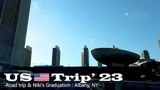 🇺🇸 Albany, NY' 23 - The egg (Empire State Plaza)