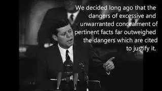 JFK Secret Proceedings Speech