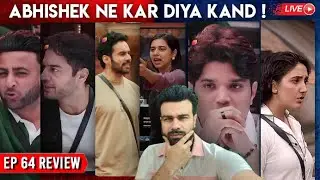 Bigg boss 19 Episode no 64 Review || Asnoor or Abhishek ki vajah se hua babal ||