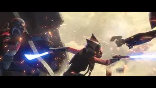 Ahsoka Air Battle - Clone Wars Season 7 Episode 9 