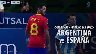 FUTSAL | Argentina - España (Semifinal - Finalissima Futsal 2022)