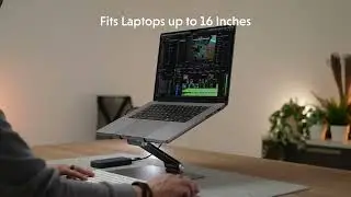 The Laptop Stand That Adjusts to You | HyperSpace Ergonomic Adjustable Laptop Stand