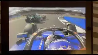 Albon last lap overtake on Alonso | F1 Silverstone 2025