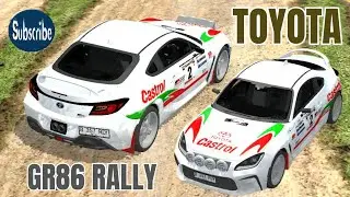 Мод BUSSID - TOYOTA GR86 RALLY