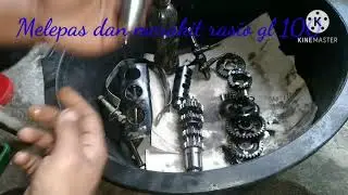 Bongkar pasang rasio gl 100 sambil asik2😅🤣😆