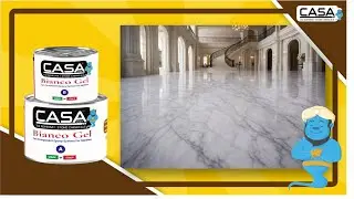 CASA CHEM - BIANCO GEL (Ultra White Gel-Joint/Crack Filler for Premium White Marble , Onyx)