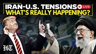 US Vs Iran LIVE | Iran Moves Heavy Weapons as Tensions With the US Escalate | Trump Warns Khamenei
