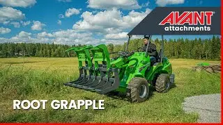 Avant attachments: Root grapple