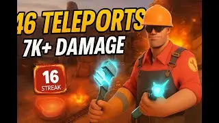 ⚡ TF2 Hoodoo Engineer | 16 Streaks & 1 Sentry Destroyed Gameplay