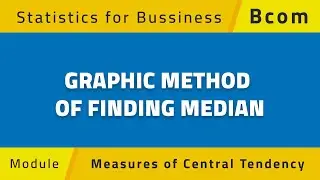 Graphic method of finding median
