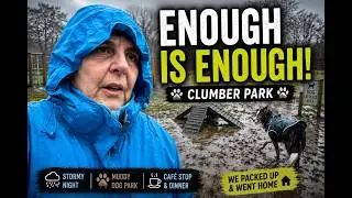 Wet and Windy Stay at Clumber Park Campsite