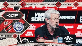 COLETIVA PÓS-JOGO | ODAIR HELLMANN E ZAPELLI | ATHLETICO 5X0 FOZ | CAMPEONATO PARANAENSE 2026