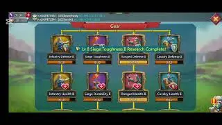 Lords Mobile T5 Opening & Training