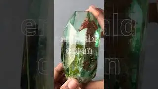 Stunning Ocean Resin Penholder #resinart #homemade