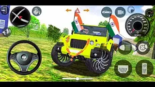 Modified Mahindra 😈Thar Car Games: Indian Cars   (Gadi Wala Game) - Car Game Android Gameplay⚡ 2025