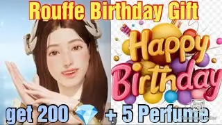 Rise Of Eros Happy Birthday Rouffe get present at Mailbox 