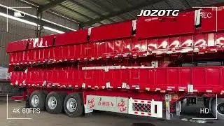 Double Side dump trailer