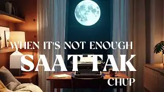 SAAT TAK CHUP (WHEN IT’S NOT ENOUGH) | Poetic Love Ballad | Hindi + English Blend | Male Vocal 