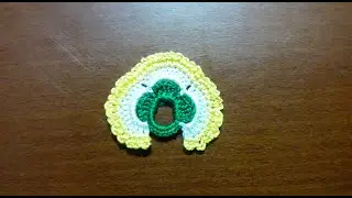 Tığ işi takı motifleri, oya motifleri, ders 50