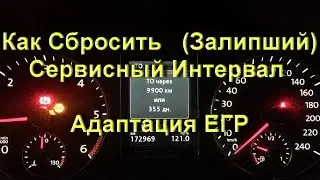 Как Сбросить СЕРВИС в ВасяДиагност. Адаптация EGR. AkerMehanik