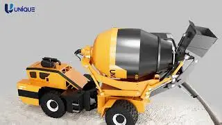 2026 New Year, Builders! Uniquemac self-loading mixer truck