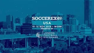 Soccerex USA | Latest Confirmed Attendees