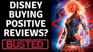 Fake Positive Captain Marvel Reviews EXPOSED! Critics ADMIT Lying!