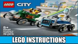 LEGO Instructions - City - 60459 - Airplane vs. Hospital Bed Race Car Pack - Soapbox Racing