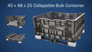 Buckhorn Bulk Container 45 x 48 x 25