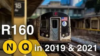 MTA NYC Subway: R160 Ⓝ & Ⓠ Train Compilation + Shenanigans (2019-20, 2021)