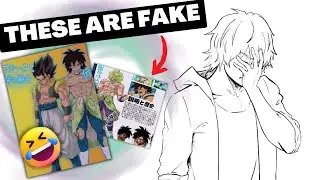 Dragon Ball Fans making FAKE SCANS?!?!?!