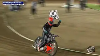 Nicol Gets First Main Win at Knobby Night! #speedway  #winner  #xsratv