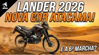 YAMAHA LANDER 2026: O QUE MUDOU? PRE&Ccedil;O, NOVAS CORES E A FALTA DA 6&ordf; MARCHA!