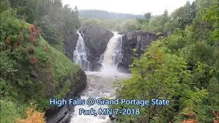 High Falls @ Grand Portage State Park, MN 7-2018