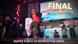 Sniper Force 🇹🇼 vs Momentum Crew 🇵🇹 | FINAL | Taipei Bboy City 2025