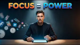 Focus कोई Talent नहीं, Skill है 🔥 | Distraction खत्म करो | Discipline & Deep Work Hindi