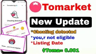Tomarket Cheating Detected | Tomarket Cheating Detected Solution | Tomarket Airdrop |