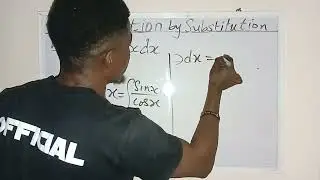 Example 9: On Integration By Substitution