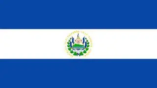 12 hours: Flag of El Salvador. Bandera de El Salvador.