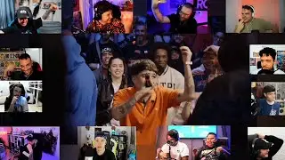 MULTIRREACCI&Oacute;N AL MINUTAZO DE EL MENOR VS PAPO | Red Bull Batalla 5 VIDAS