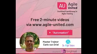Automation -  Testing in an Agile context