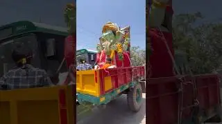 Temple Towers Apartment Ganesh Idol went for Nimarjanam to Kothapatanam 🙋🏻&zwj;♂️
