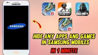 how to hide apps in Samsung mobile phone | how to hide free fire in samsung mobile