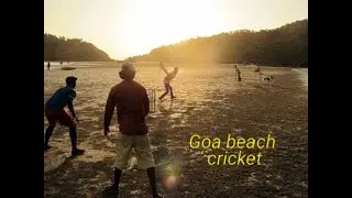 Cricket|| on goa beach||