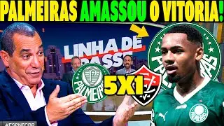 PÓS JOGO PALMEIRAS 5X 1 VITÓRIA! ''O PALMEIRAS VOLTOU GIGANTE''! ÚLTIMAS NOTICIAS DO PALMEIAS HOJE!